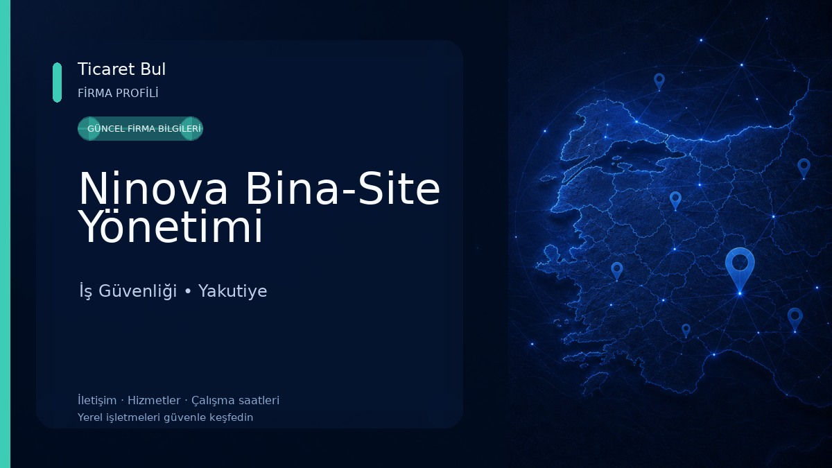 Ninova Bina-Site Yönetimi İş Güvenliği