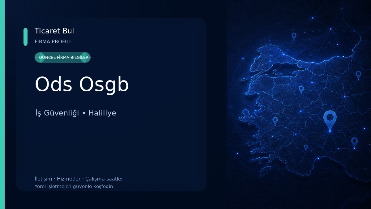 Ods Osgb İş Güvenliği