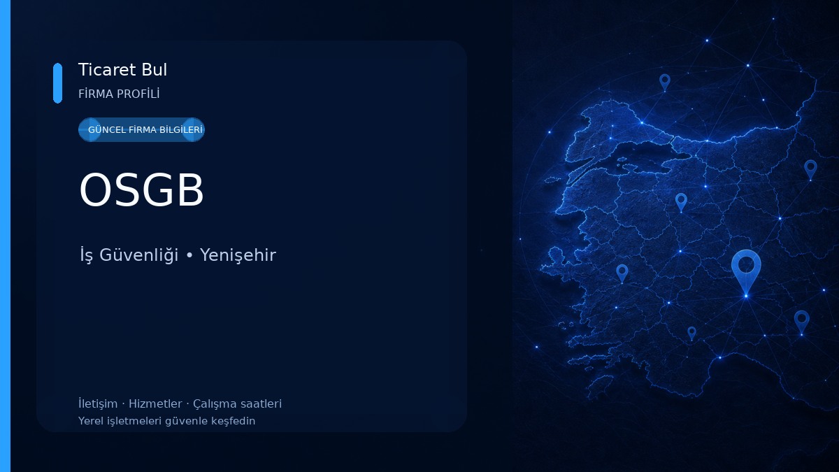 OSGB İş Güvenliği