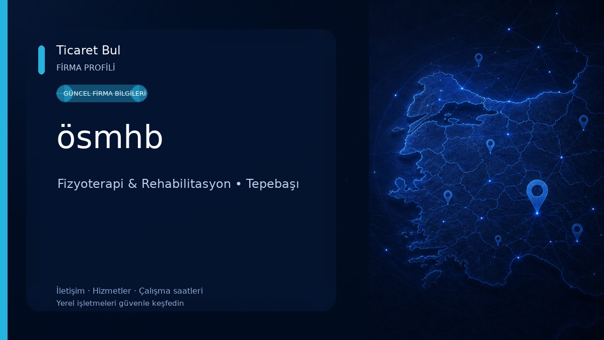 ösmhb Fizyoterapi & Rehabilitasyon
