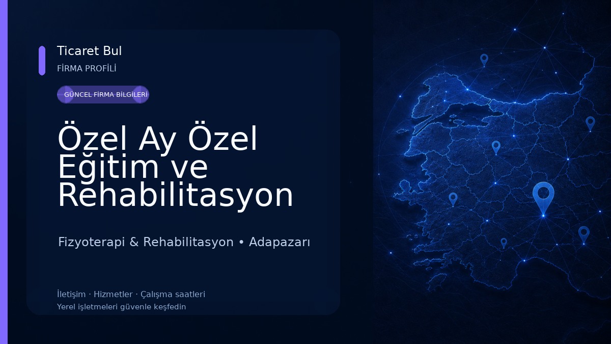 Özel Ay Özel Eğitim ve Rehabilitasyon Merkezi