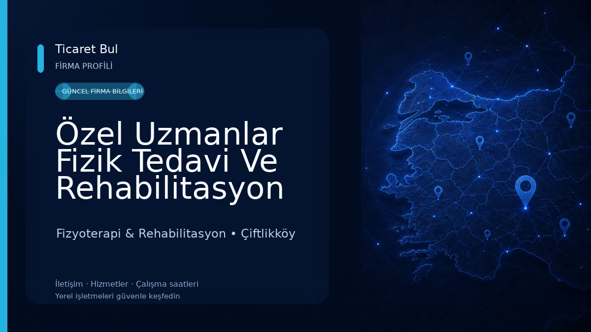 Özel Uzmanlar Fizik Tedavi Ve Rehabilitasyon Mer. Fizyoterapi & Rehabilitasyon