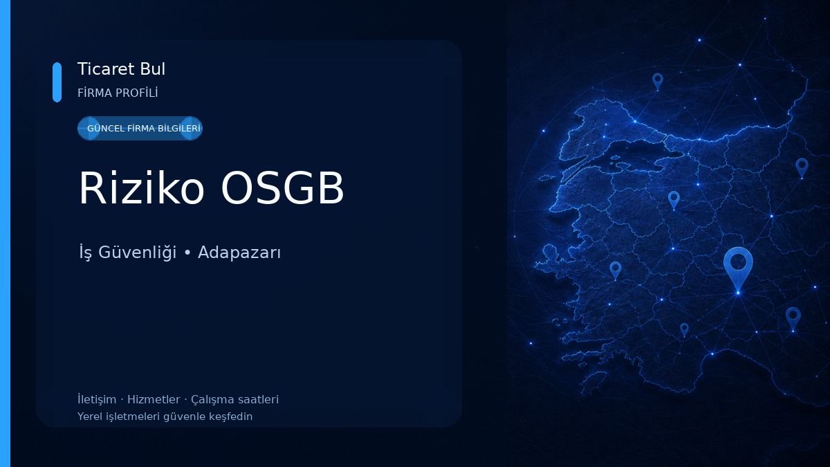 Riziko OSGB