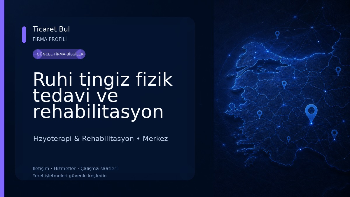 Ruhi tingiz fizik tedavi ve rehabilitasyon merkezi ve ağız ve diş sağlığı hastanesi Fizyoterapi & Rehabilitasyon