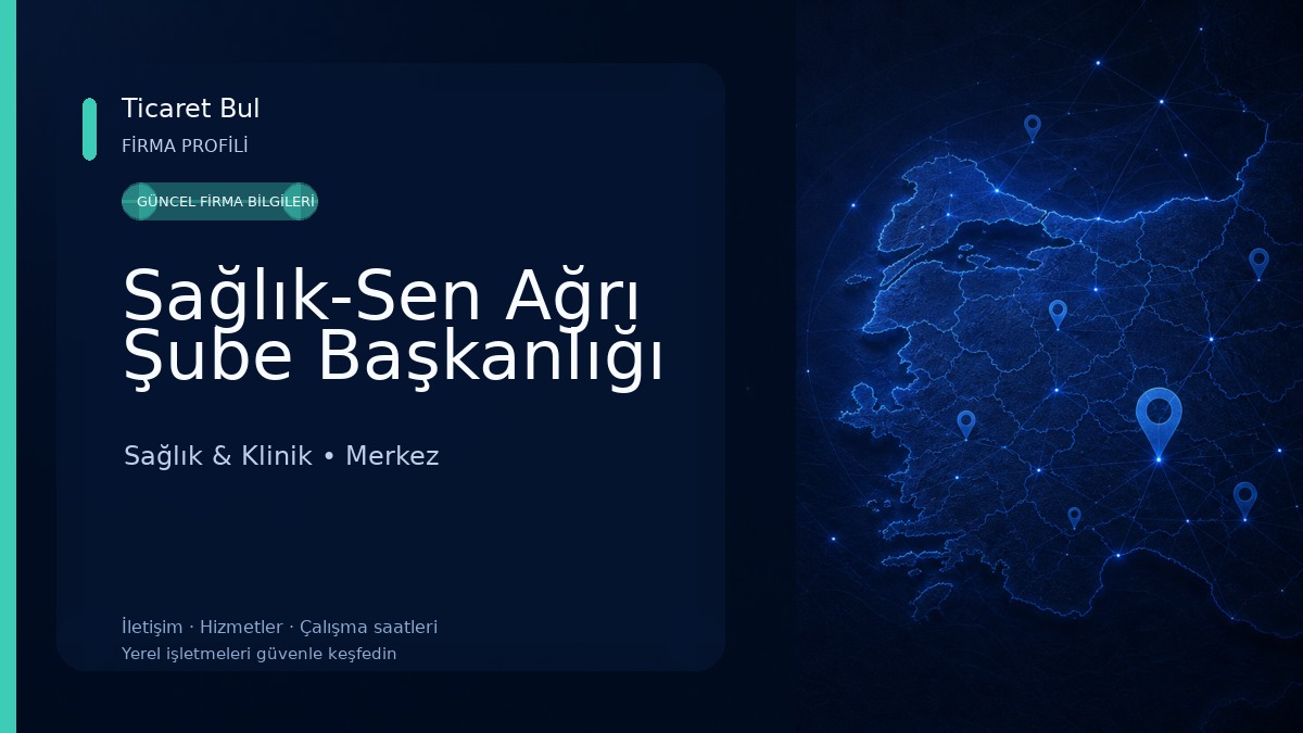 Sağlık-Sen Ağrı Şube Başkanlığı 