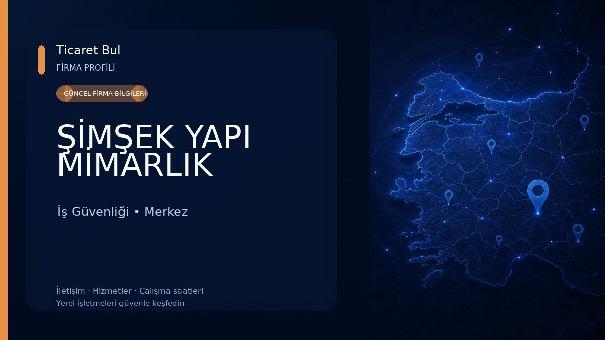 ŞİMŞEK YAPI MİMARLIK