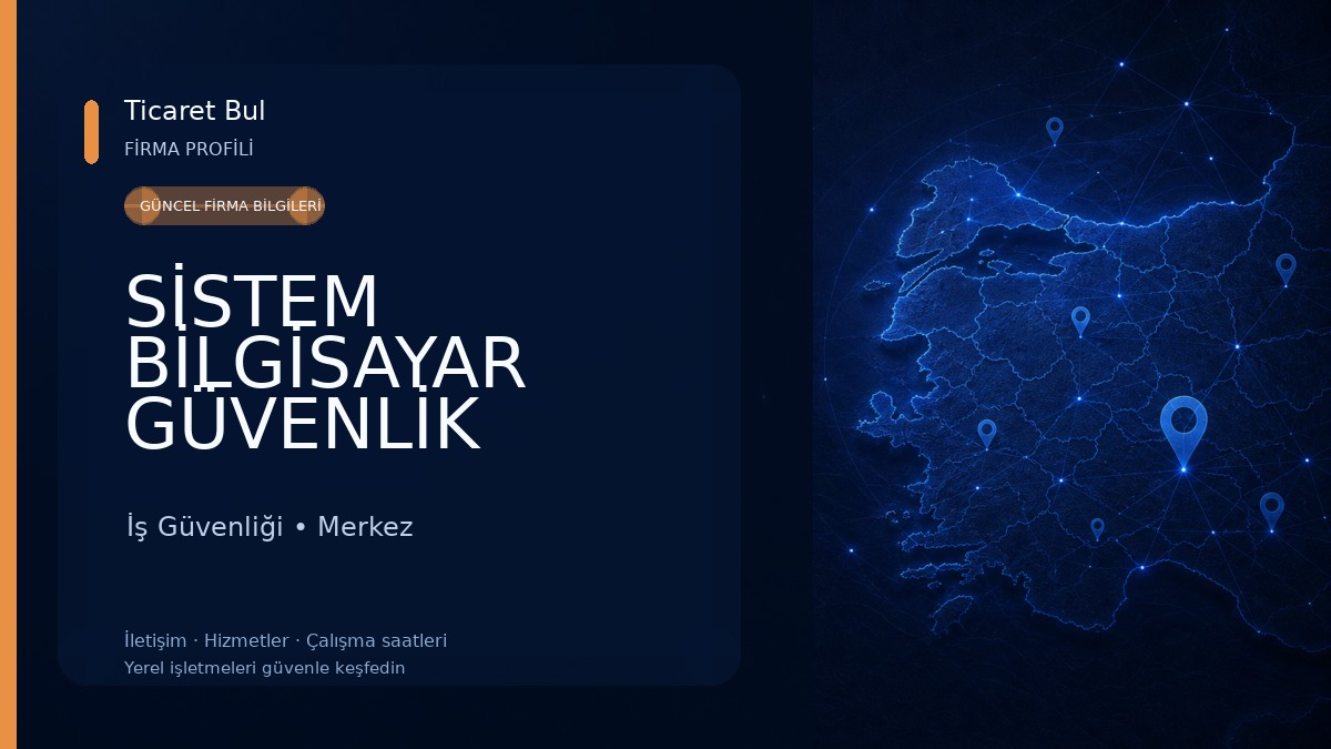 SİSTEM BİLGİSAYAR GÜVENLİK
