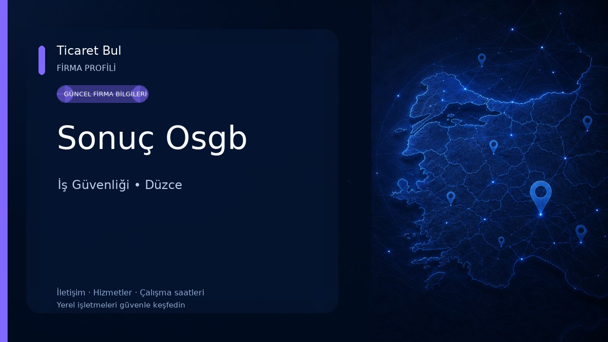 Sonuç Osgb
