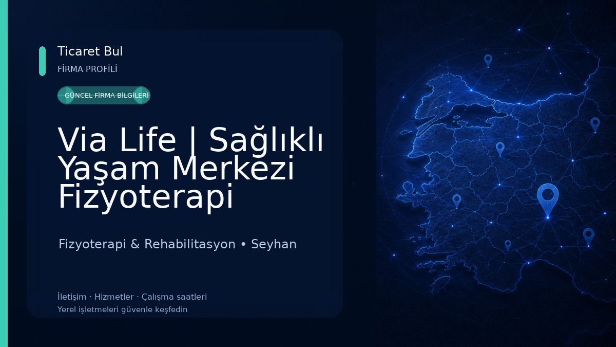 Via Life | Sağlıklı Yaşam Merkezi Fizyoterapi Hizmetleri Gürselpaşa - Türkmenbaşı Fizyoterapi & Rehabilitasyon