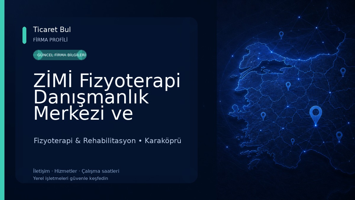 ZİMİ Fizyoterapi Danışmanlık Merkezi ve Pilates Studıo Fizyoterapi & Rehabilitasyon